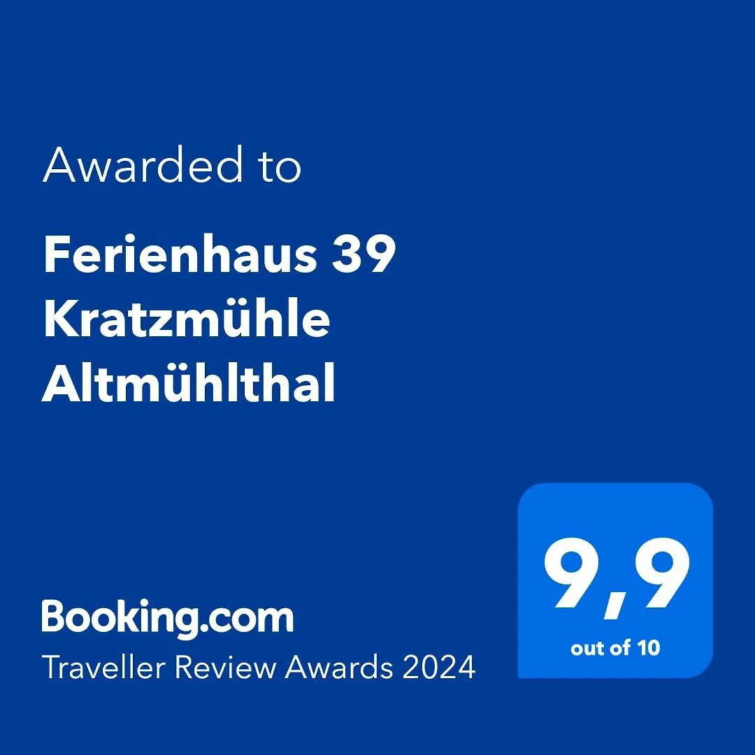Ferienhaus 39 Kratzmuehle Altmuehlthal Kinding